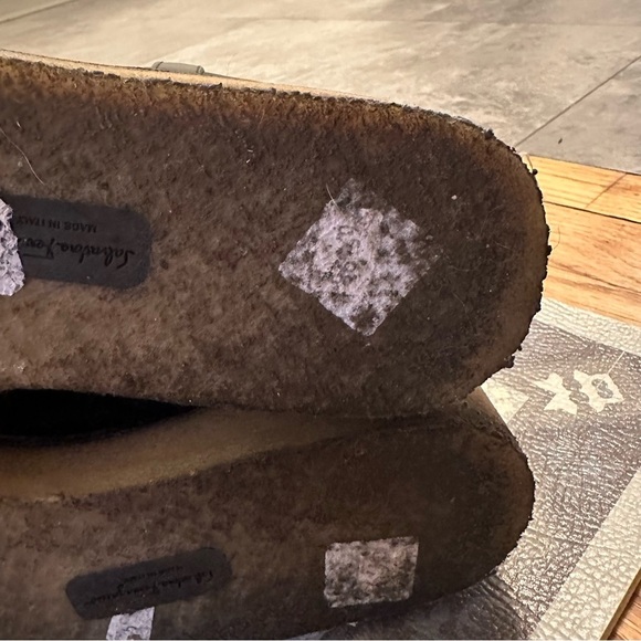 Salvatore Ferragamo Black Leather Winter Boots Size 7 - Picture 11 of 15